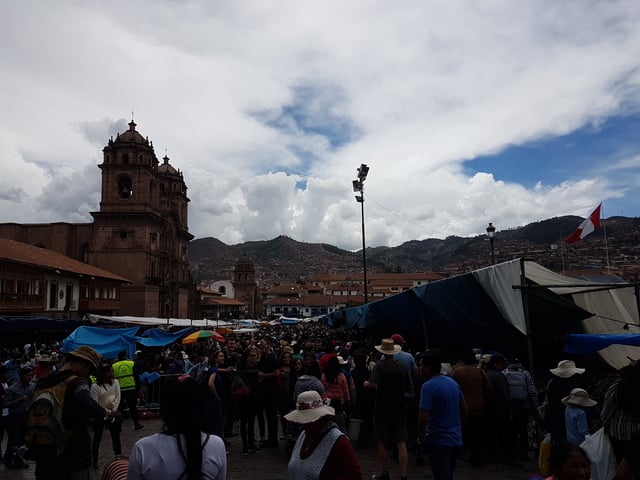 Cusco Weihnachtsmarkt